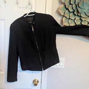 Minimalist 90s Vintage Donna Karan Essentials — Made in Italy | Black | 8 | EVC